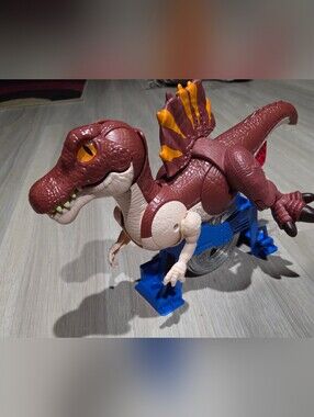Fisher-Price Imaginext Jurassic World Rebirth Dinosaur Toy, Sprinting Spinosauru